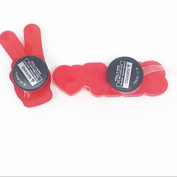 Crocs Jibbitz Self Love / Yes Girl Peace Sign Shoe Charms [PRICE FIRM] - Picture 2 of 3